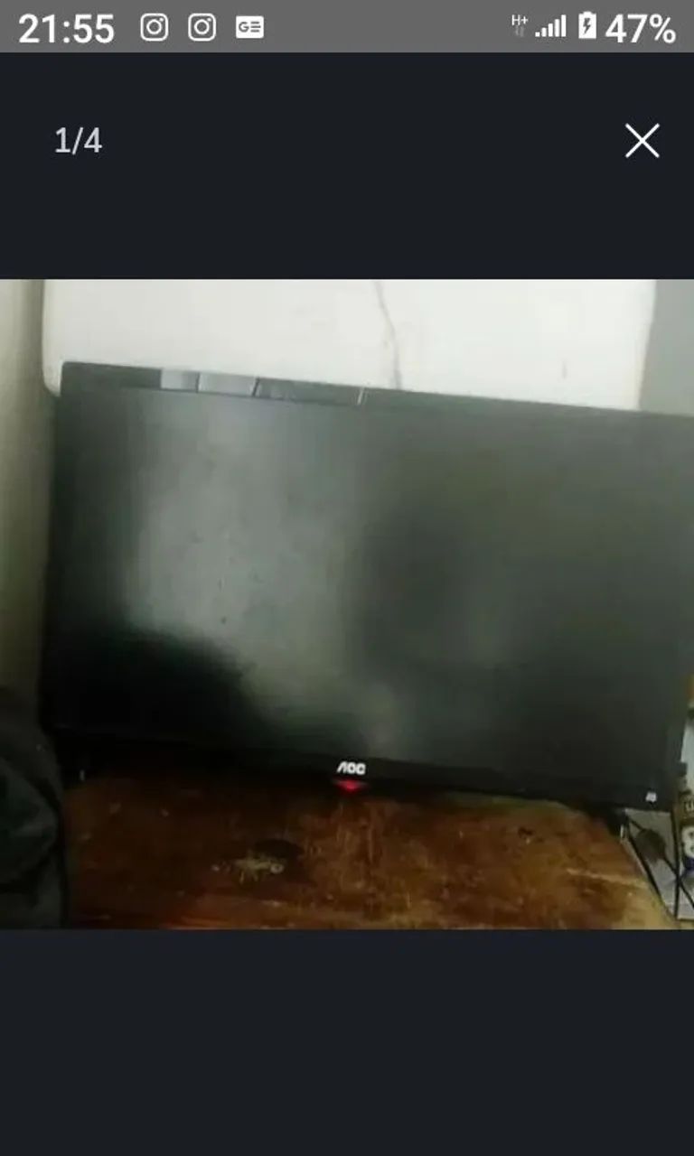 TV AOC 24 polegadas em ótimo estado  - Foto 4