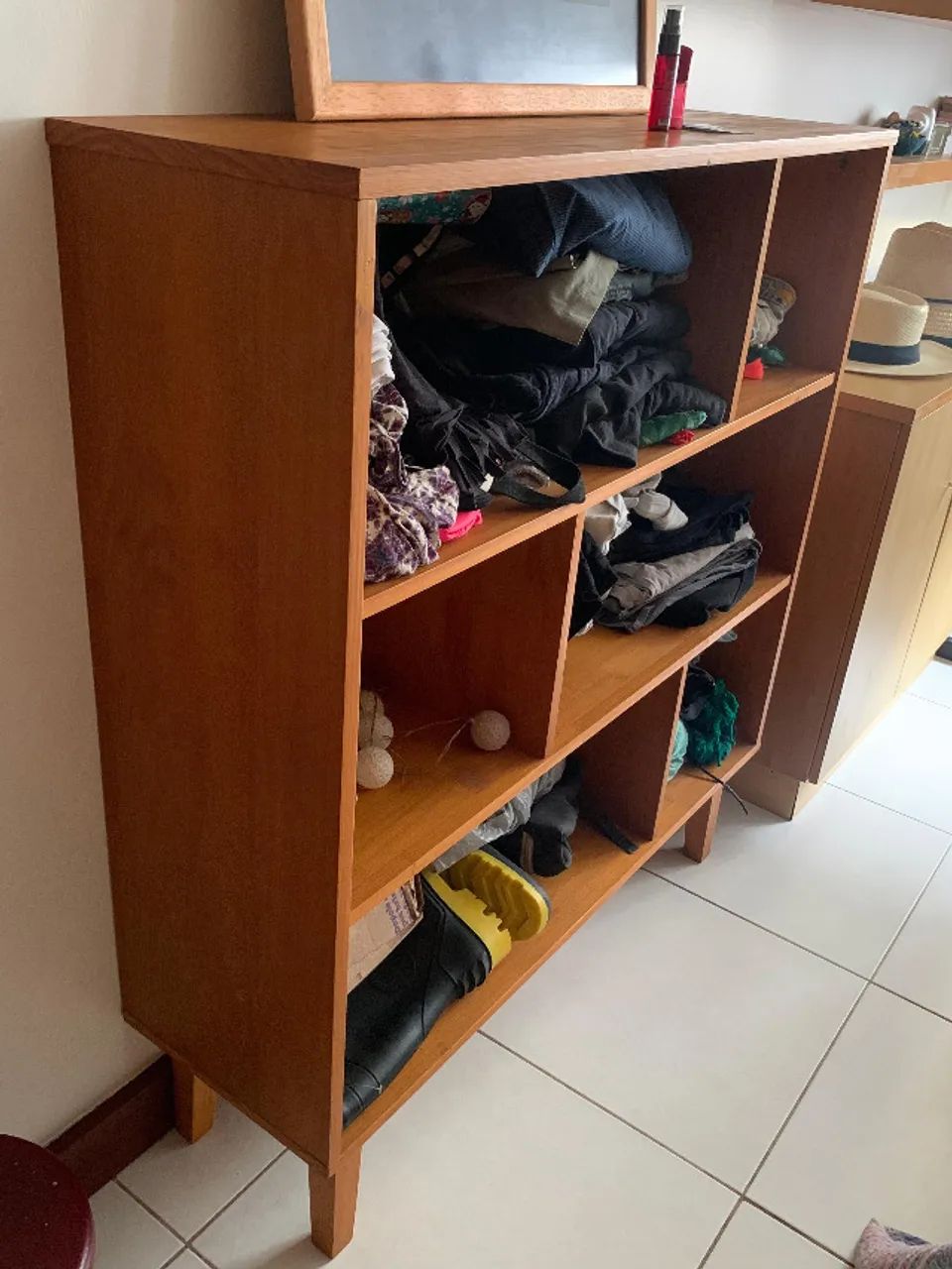 Estante de madeira / Nicho organizador - Foto 5