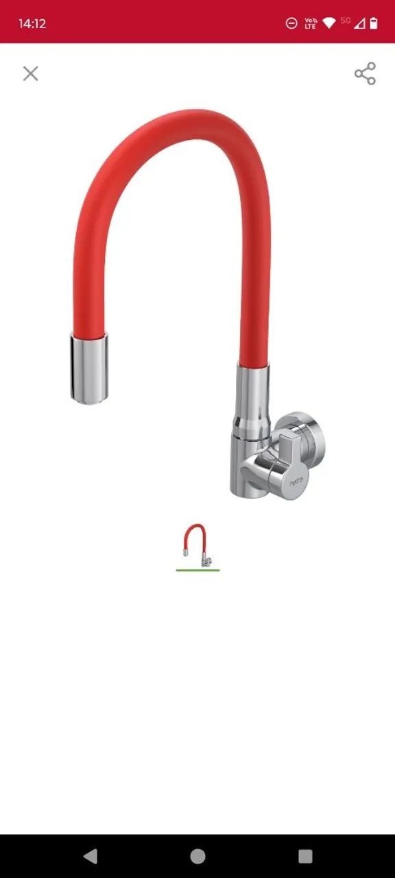 Modern and Flexible Kitchen Faucet