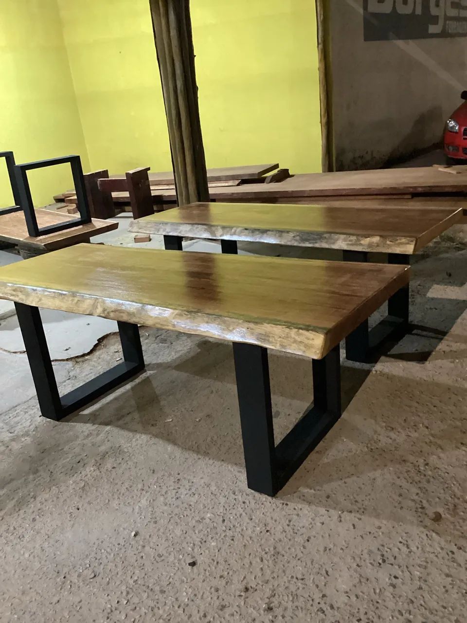 Mesas rústicas 