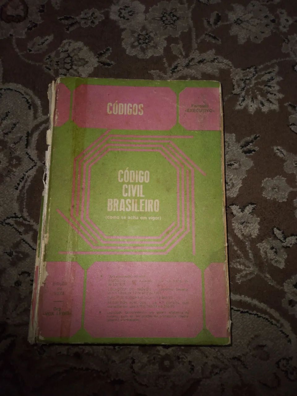 Código Civil Brasileiro - Edição 1978