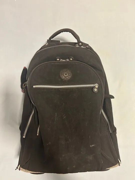 Mochila Preta de rodinha kipling - Usada - Foto 3