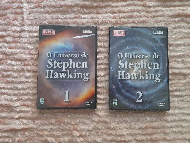 2 dvds da super interessante o universo de stephen hawking