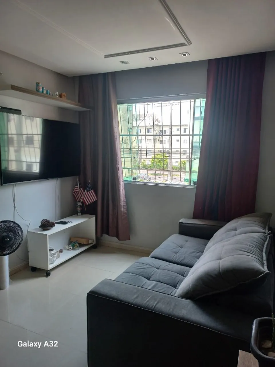 Apto 2Q, sala, cozinha e banheiro