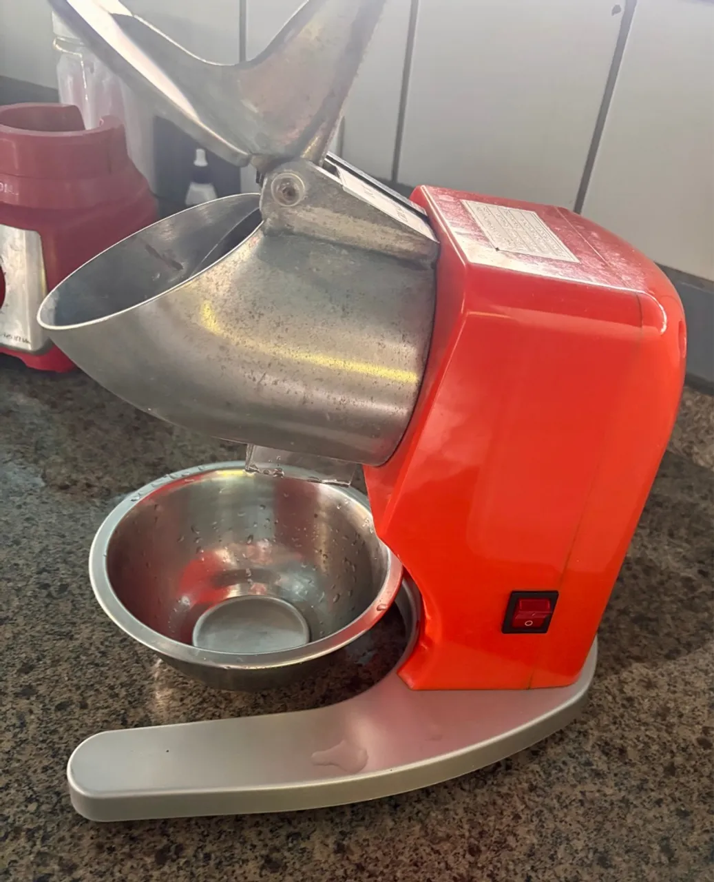 Triturador de gelo/Máquina de raspadinha