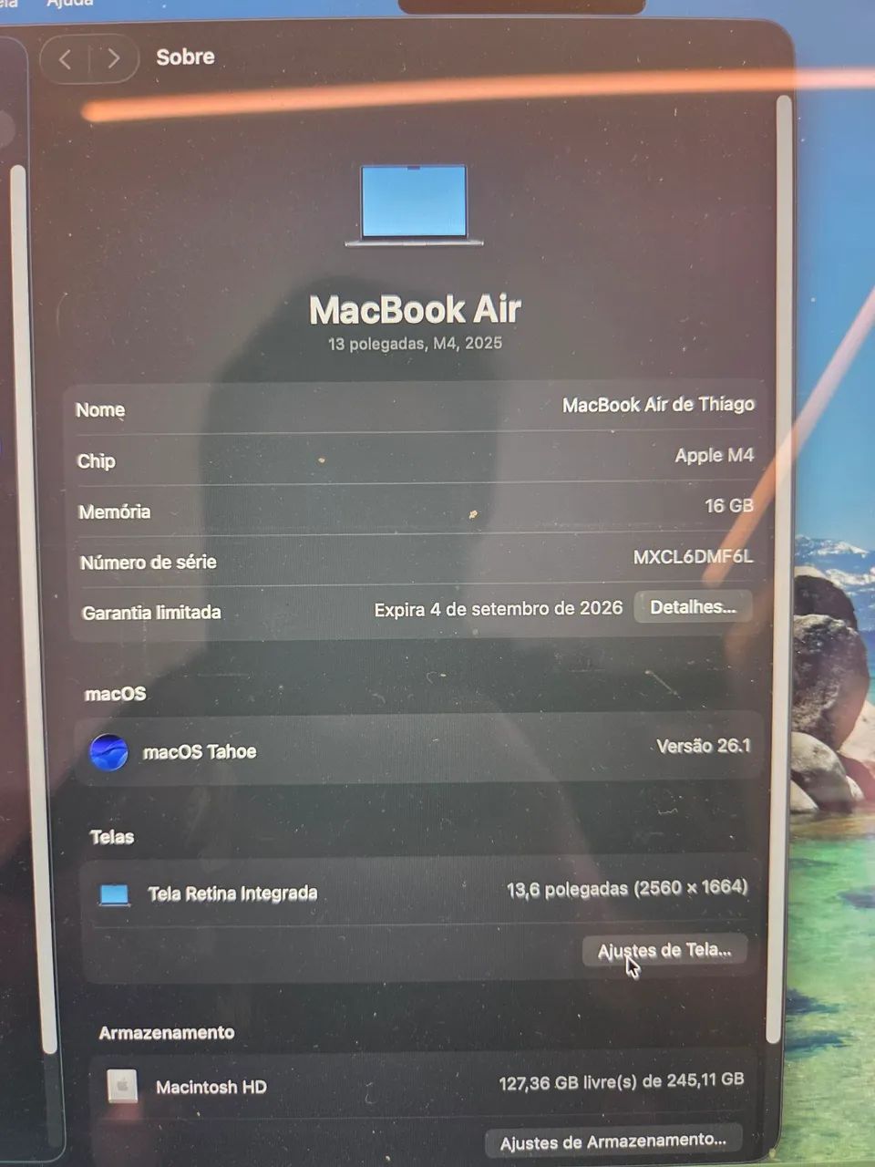 Macbook air m4 space gray - Foto 3