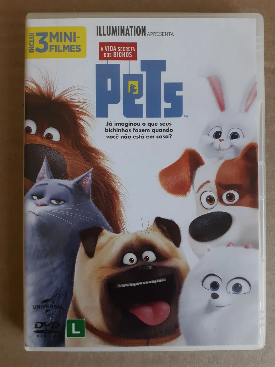 DVD Pets - A Vida Secreta dos Bichos