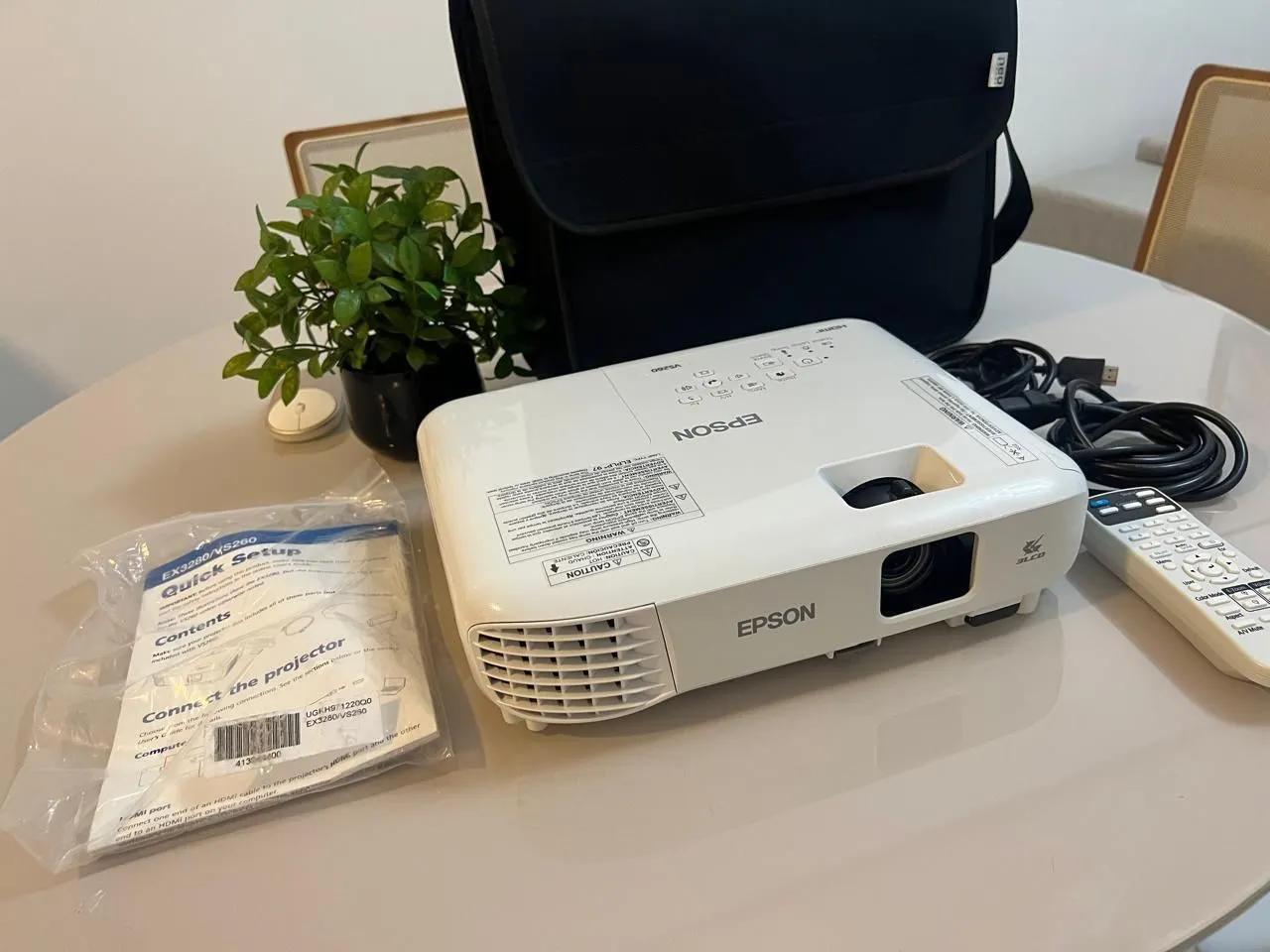 Projetor Epson EX3280/VS260 - Qualidade de imagem