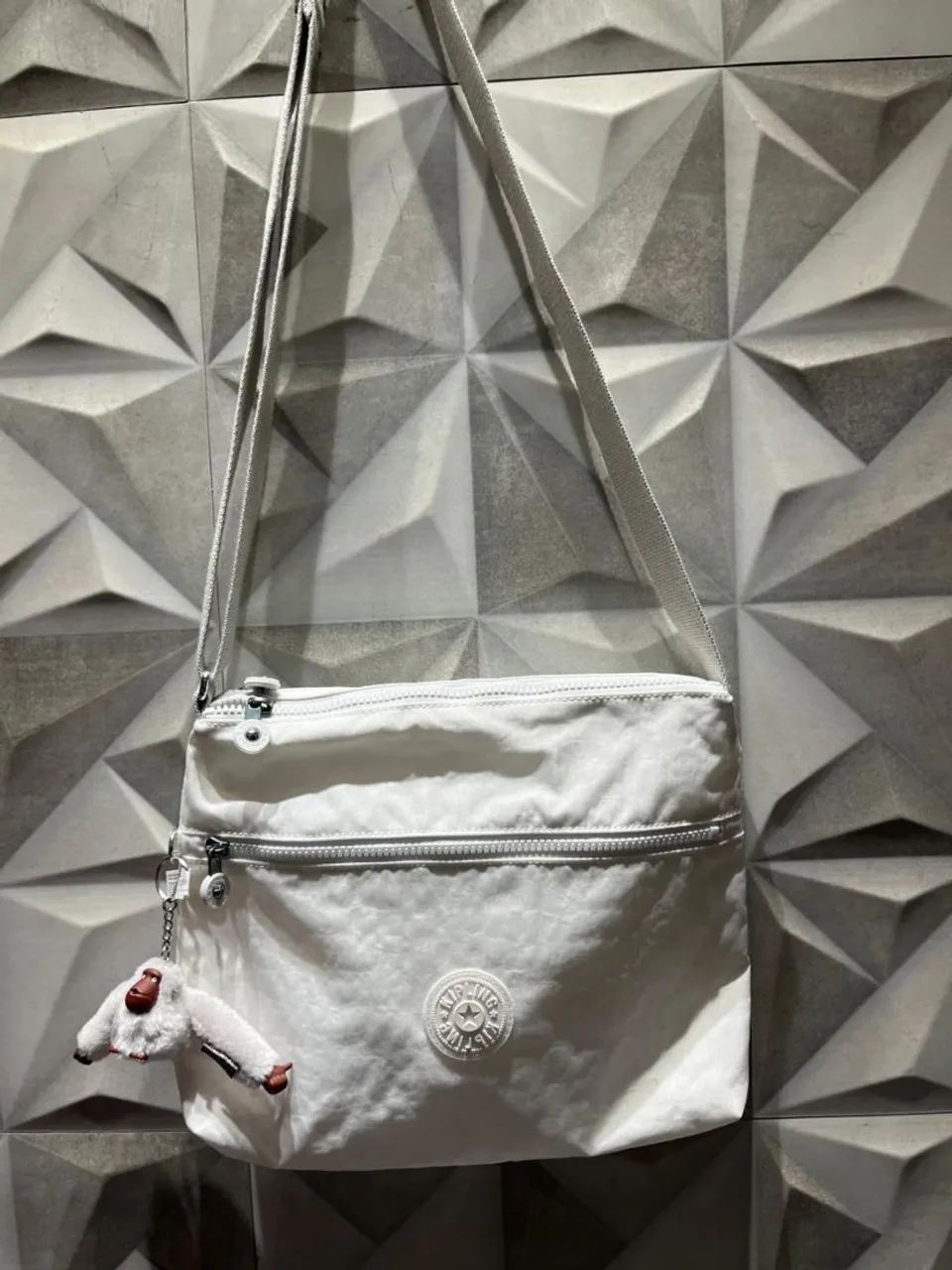Bolsa Kipling Branca - NOVA - Foto 2