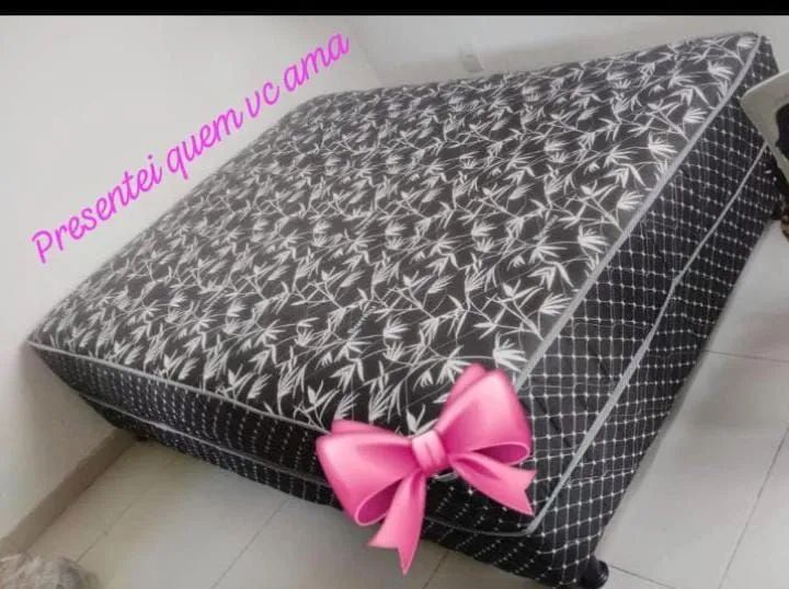 Cama box Casal Confortável e Elegante