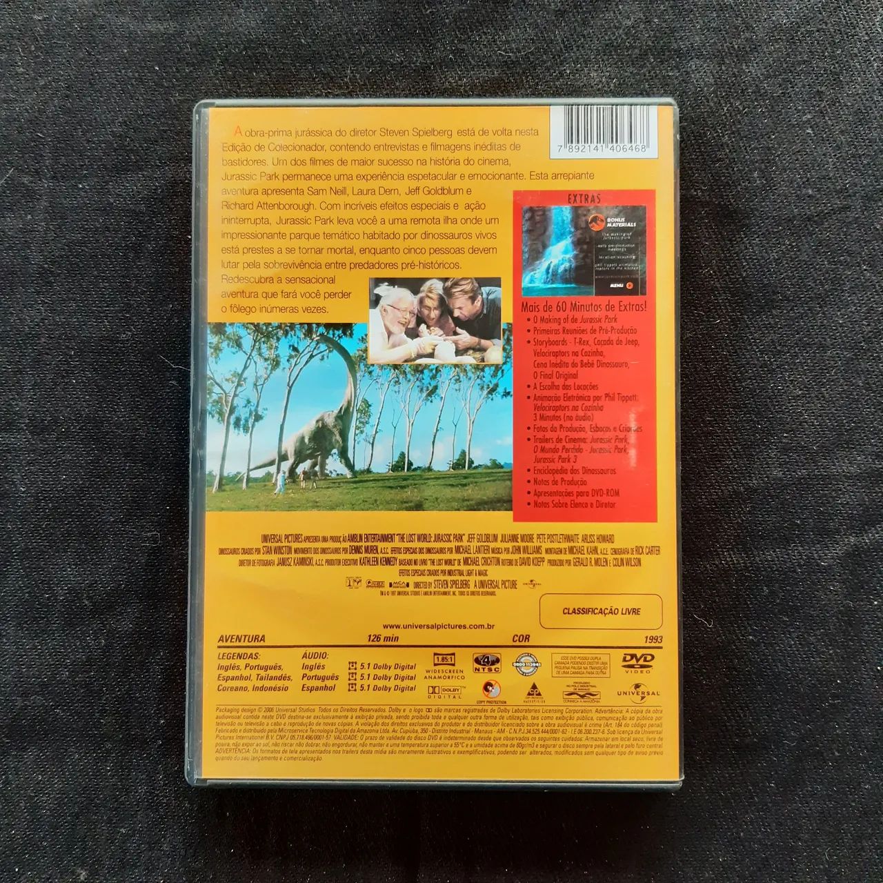DVD Jurassic Park (1993) - Foto 2