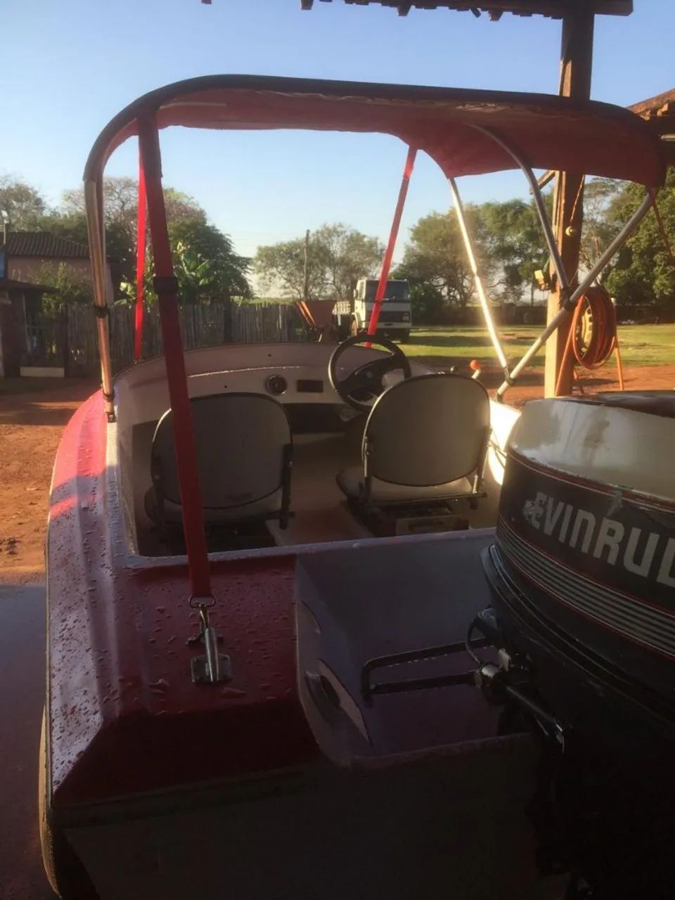 Vendo lancha motor 25 hp