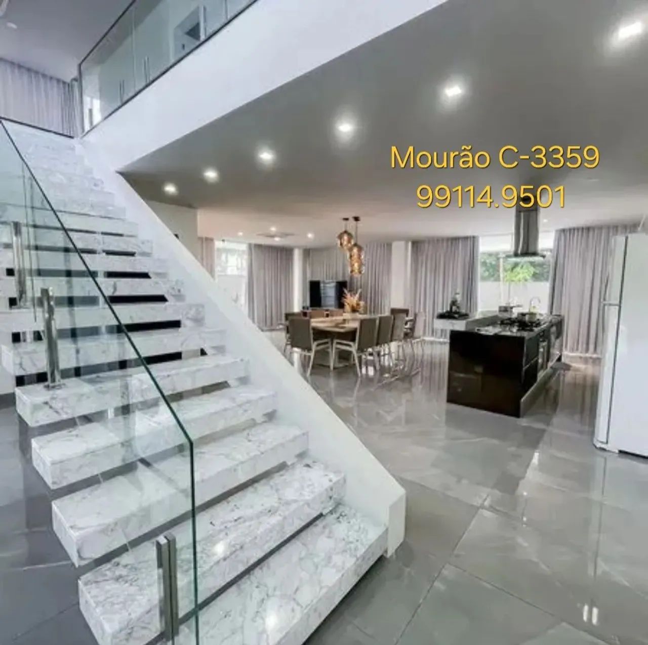 Duplex Alto Padrão no Condomínio Passarinhos. 402m2. 4 suítes, Adega, Piscina. Completa e  - Foto 2