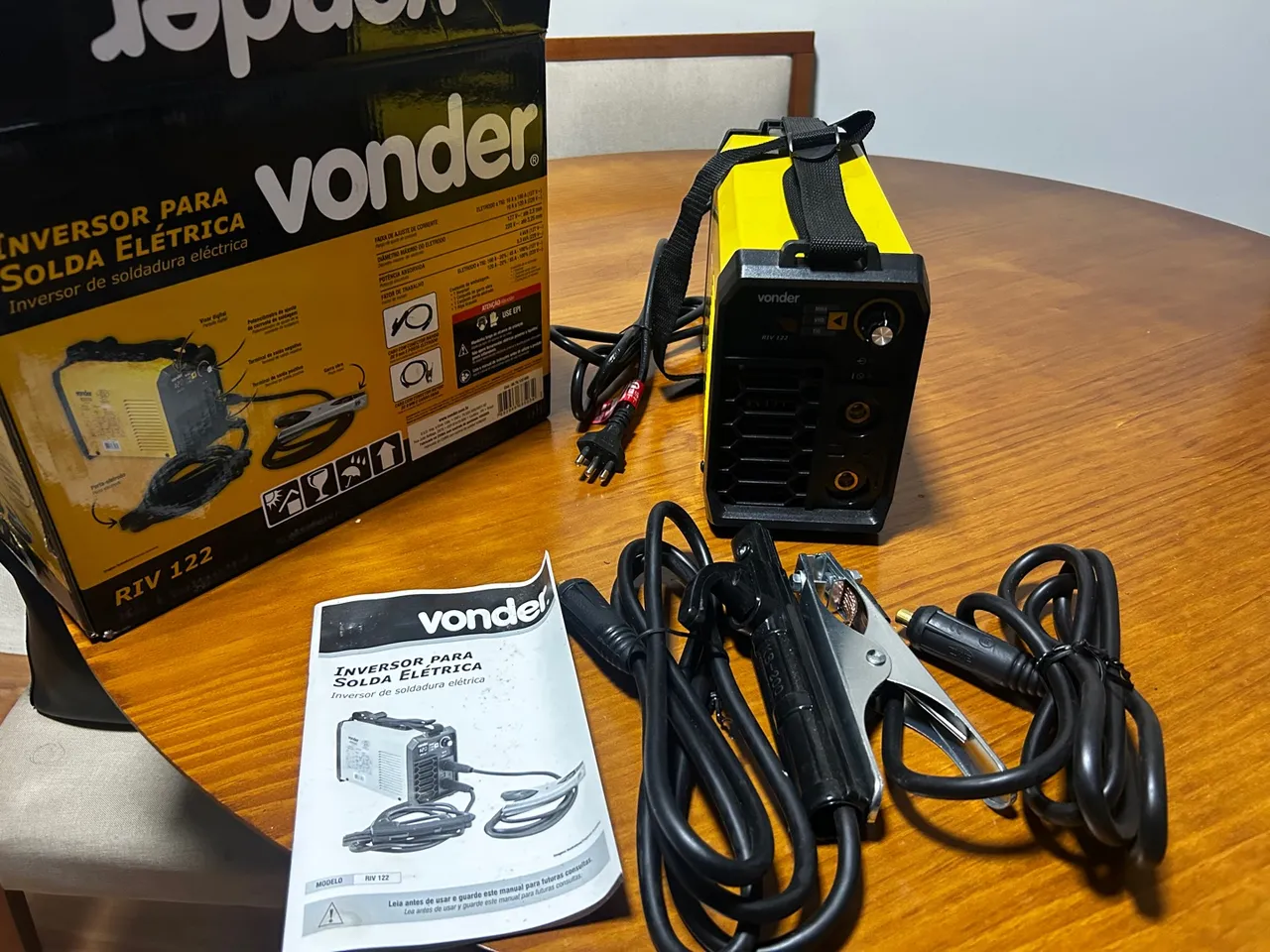 Máquina de Solda Vonder Inversora RIV 122