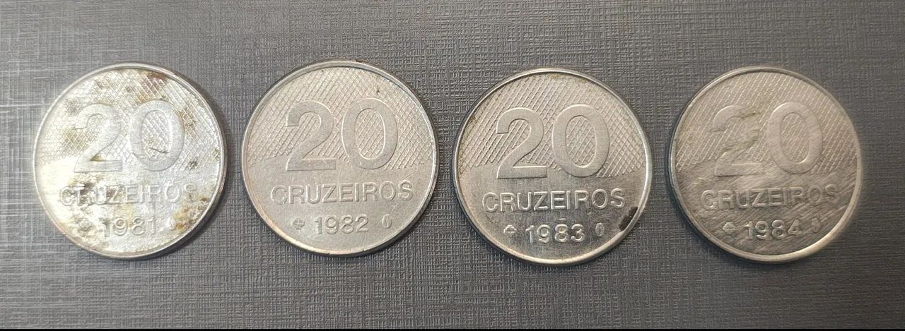 Moeda 20 Cruzeiros 1981 a 1984 - Foto 2