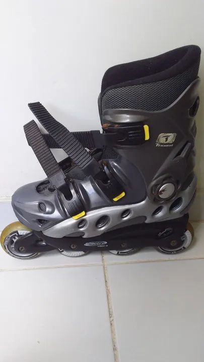 Patins TRAXART 36/37 USADO R$ 150,00 (LEIA A DESCRIÇÃO) - Foto 4