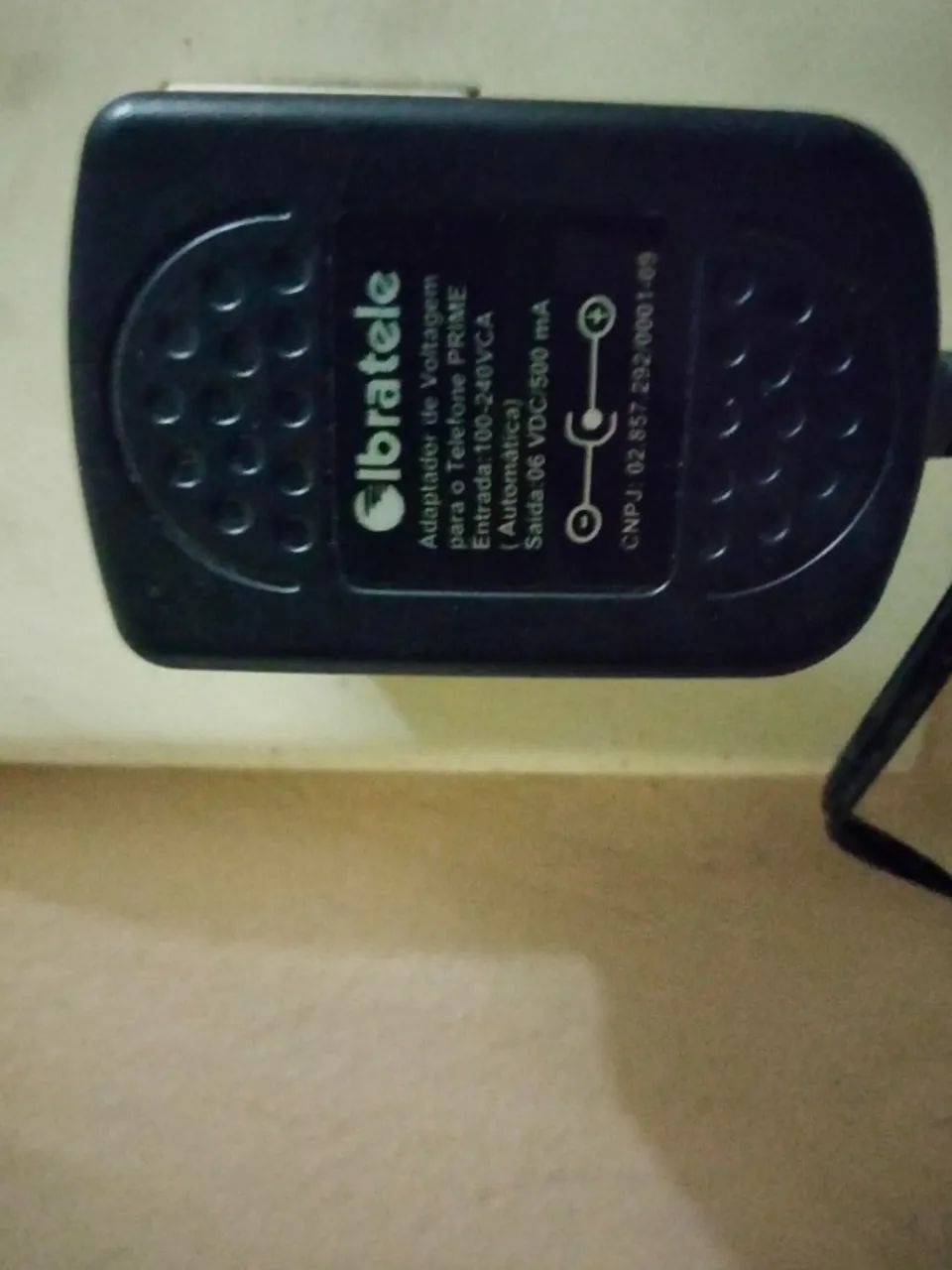 Telefone sem fio Ibratele Prime 8001 com base é fonte ( Sem teste ) - Foto 5