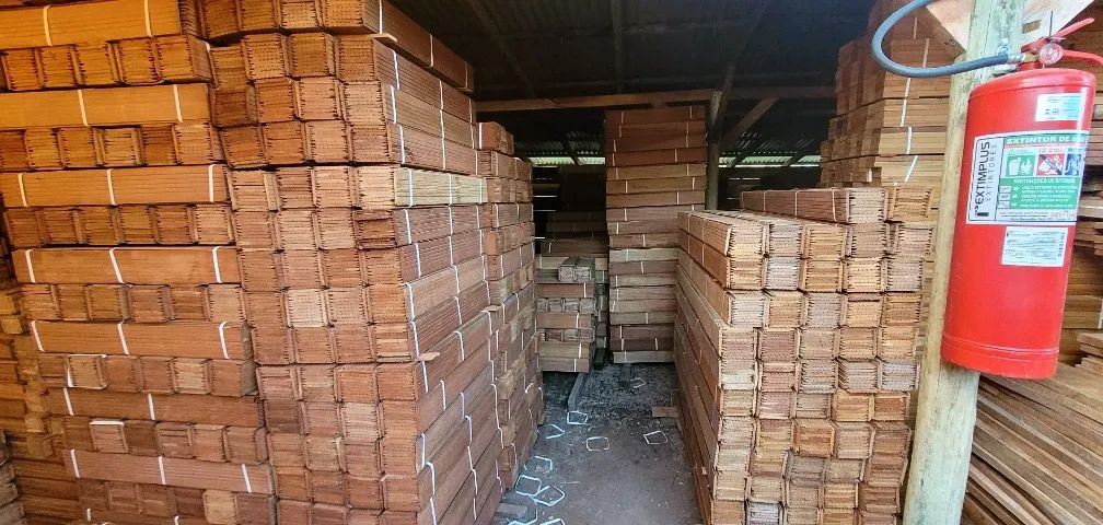Forro de Cedrinho Mesclado Para Beiral - Foto 2