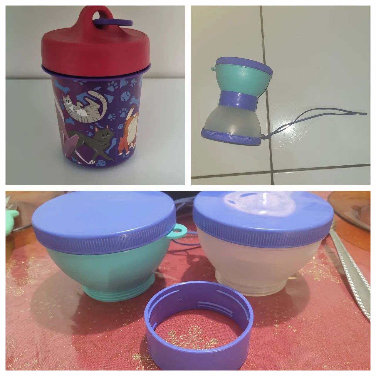Porta-ração 2 modelos