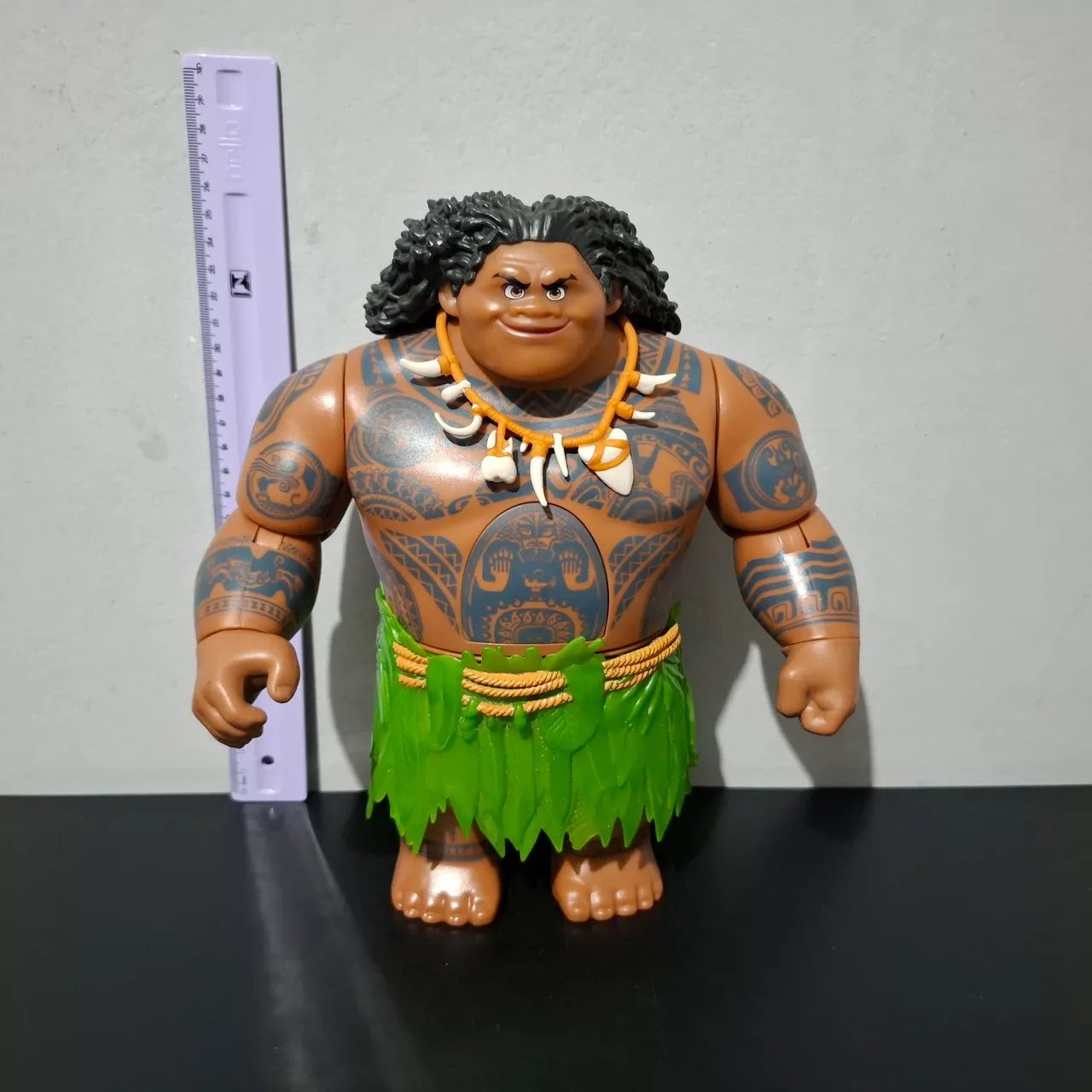 moana boneco maui original hasbro falando inglês - Foto 4