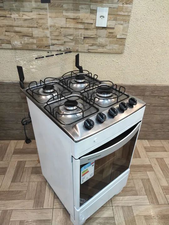 Fogão 4 bocas Brastemp Automático, LEIA O ANÚNCIO!! - Foto 6
