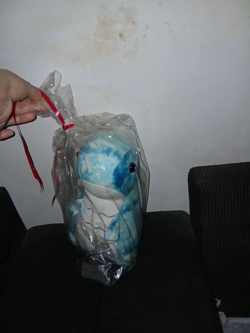 PELÚCIA DINOSSAURO AZUL  - Foto 3