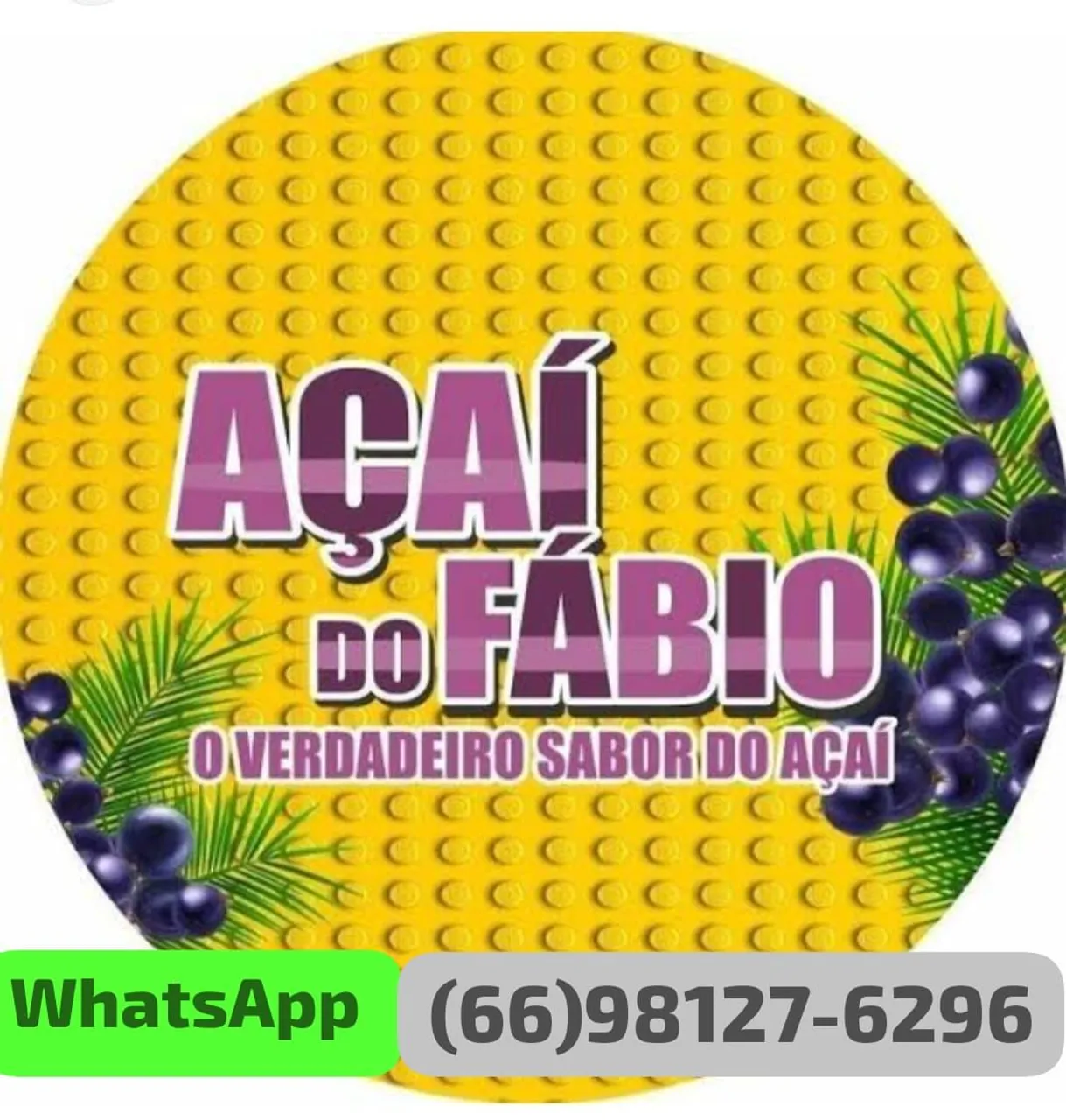Açaí do Fábio - O verdadeiro sabor do açaí!