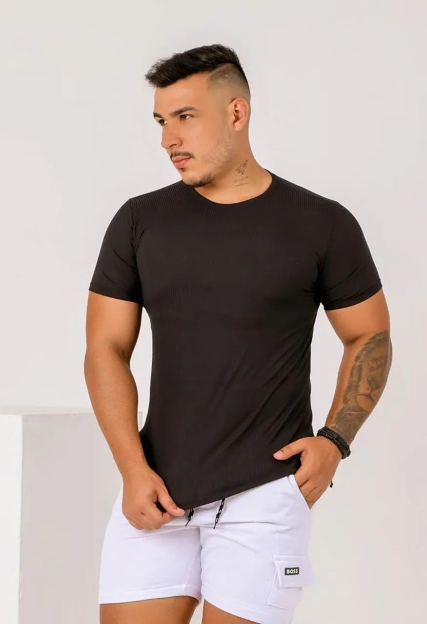 CAMISA CANELADA NO ATACADO