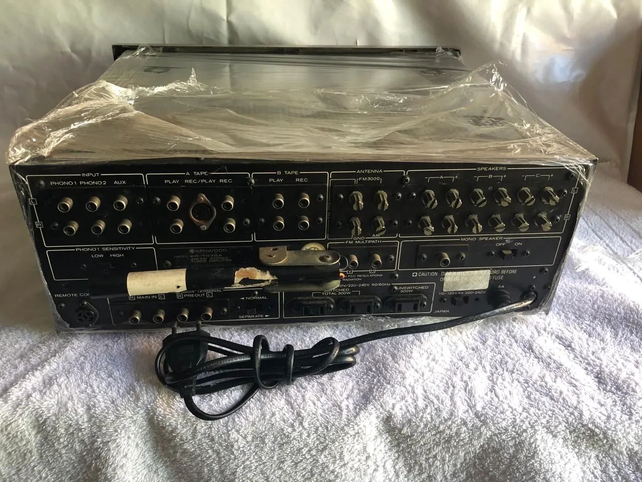Receiver Kenwood KR-7070A - Auto Tuning - Foto 5