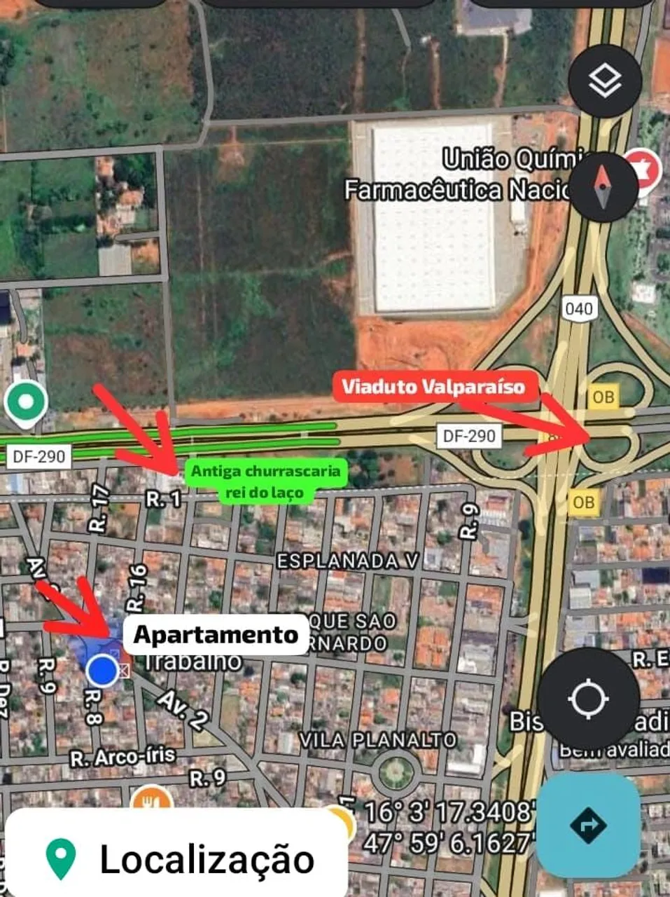 Apartamento 3 quartos valparaiso