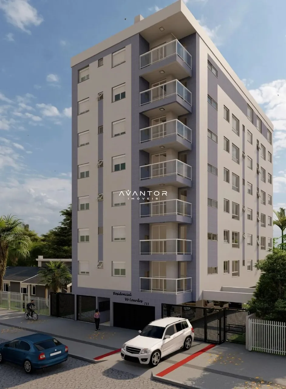 Apartamento 2 dormitórios com vaga de garagem no Residencial Vó Lurdes