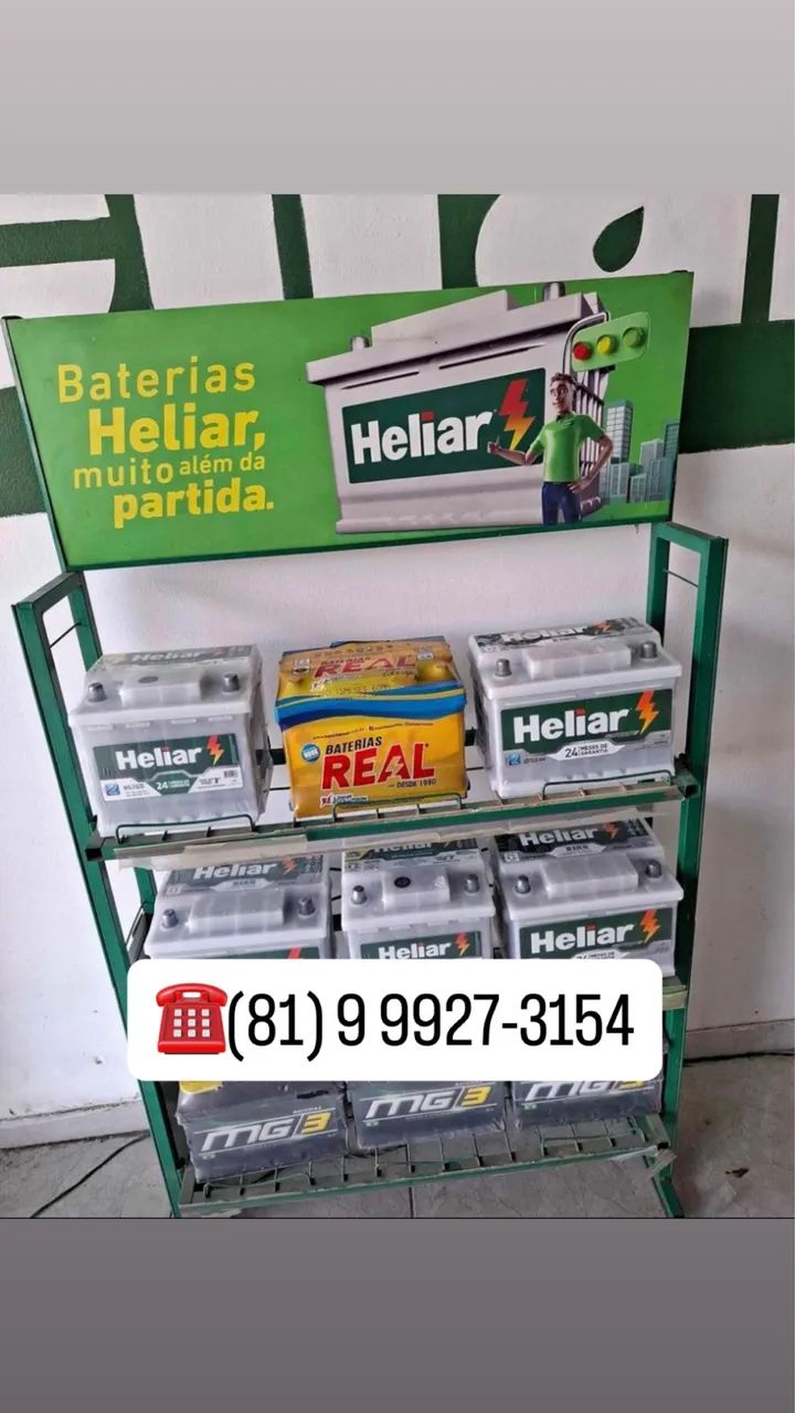 Bateria de carro a partir de 260,00 