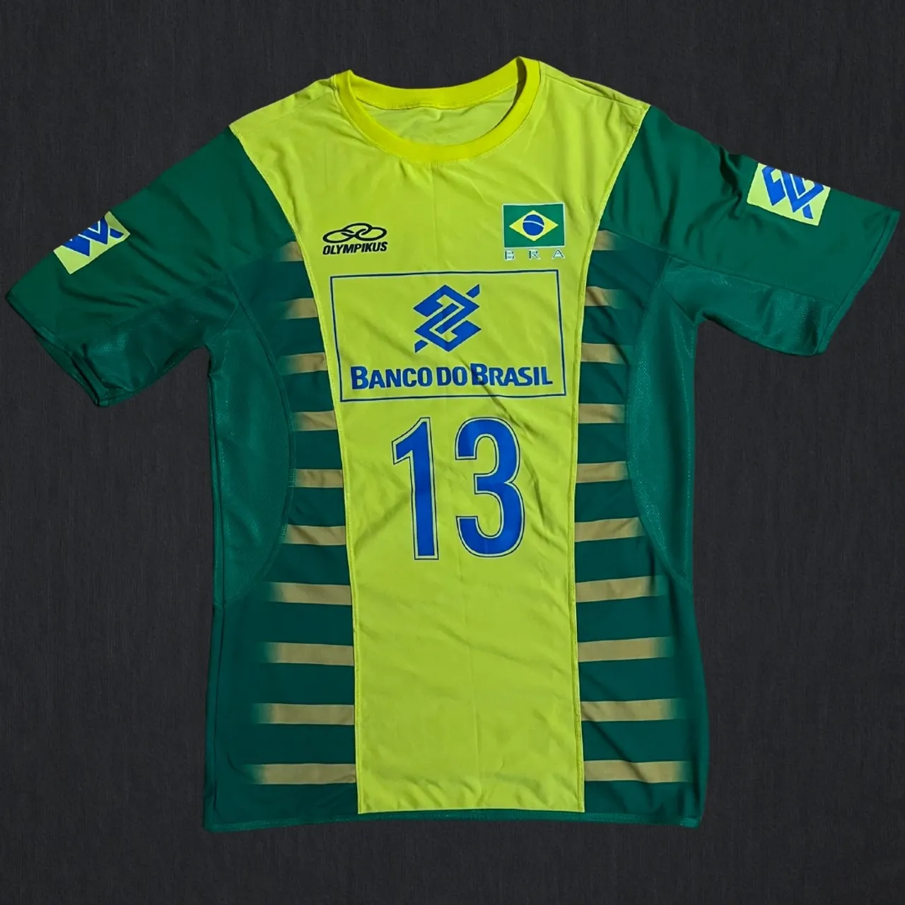 Camisa seleção Brasileira de vôlei 2007 Ricardinho #13 Original - Tamanho M