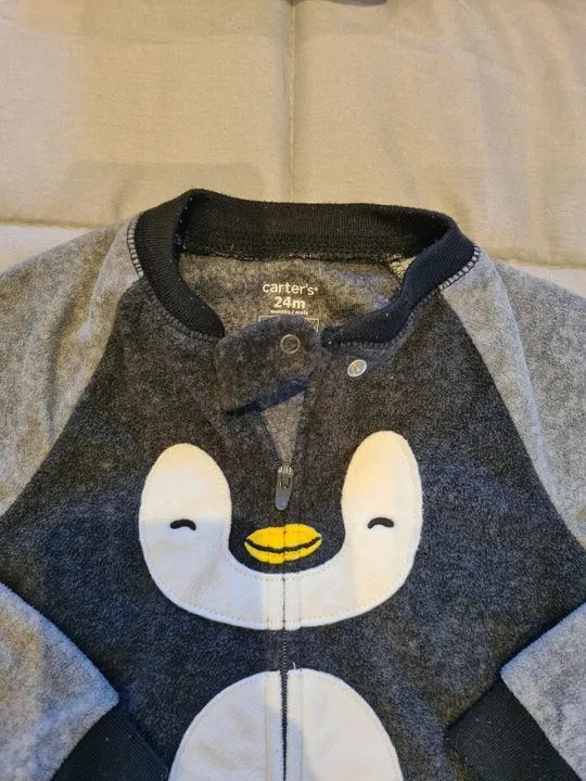 Macacão Carter's fleece 24 meses - Foto 3