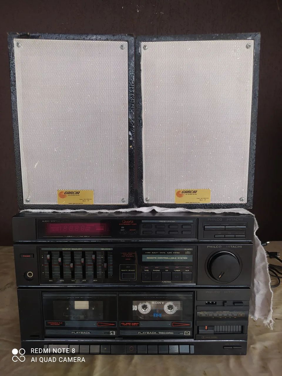 Aparelho Som Philco Hitachi AS-700