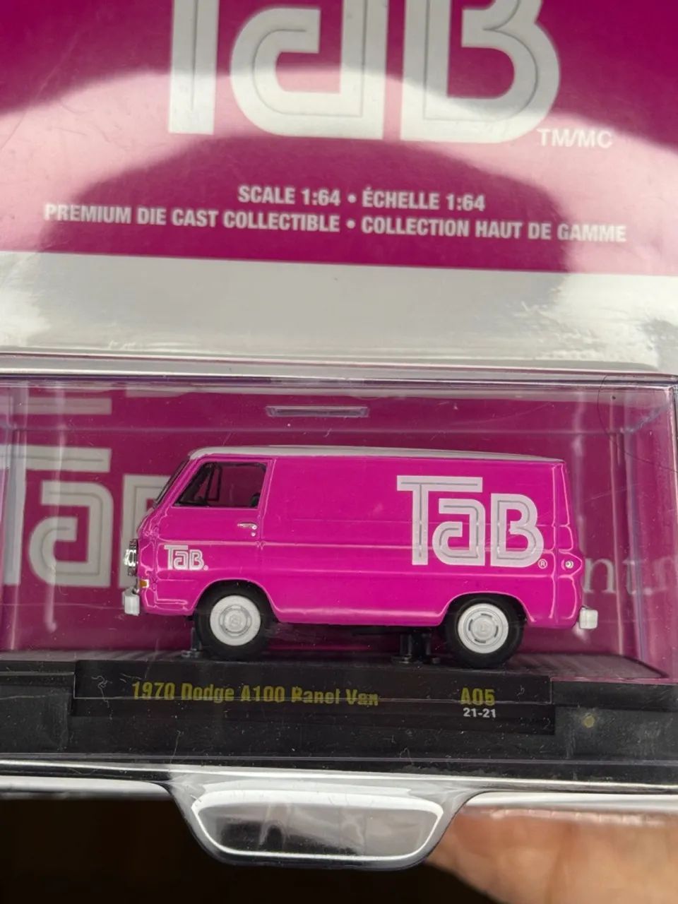 Dodge A100 Panel Van 1970 - Tab M2 Machines 1:64 - Foto 5