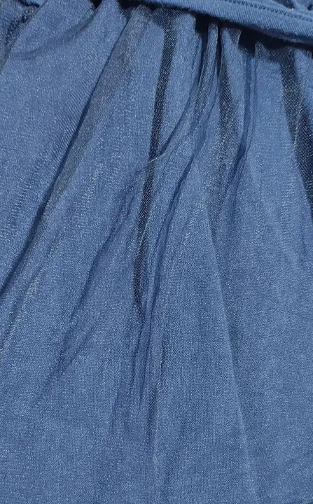 Vestido Infantil Azul com tule - Foto 2