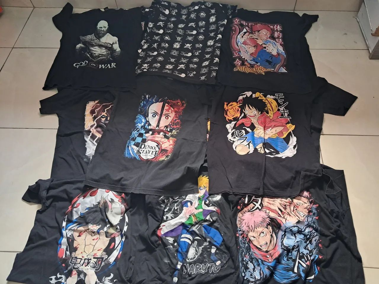 Camisetas de Animes e Games Variados - Foto 2