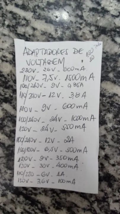 ADAPTADORES DE VOLTAGEM 436600267489955843