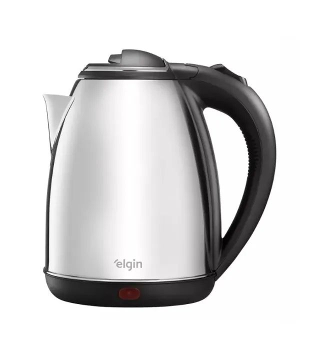 Chaleira elétrica Elgin 110v, capacidade de 1.8L, 1200w de potência (nova, na embalagem)