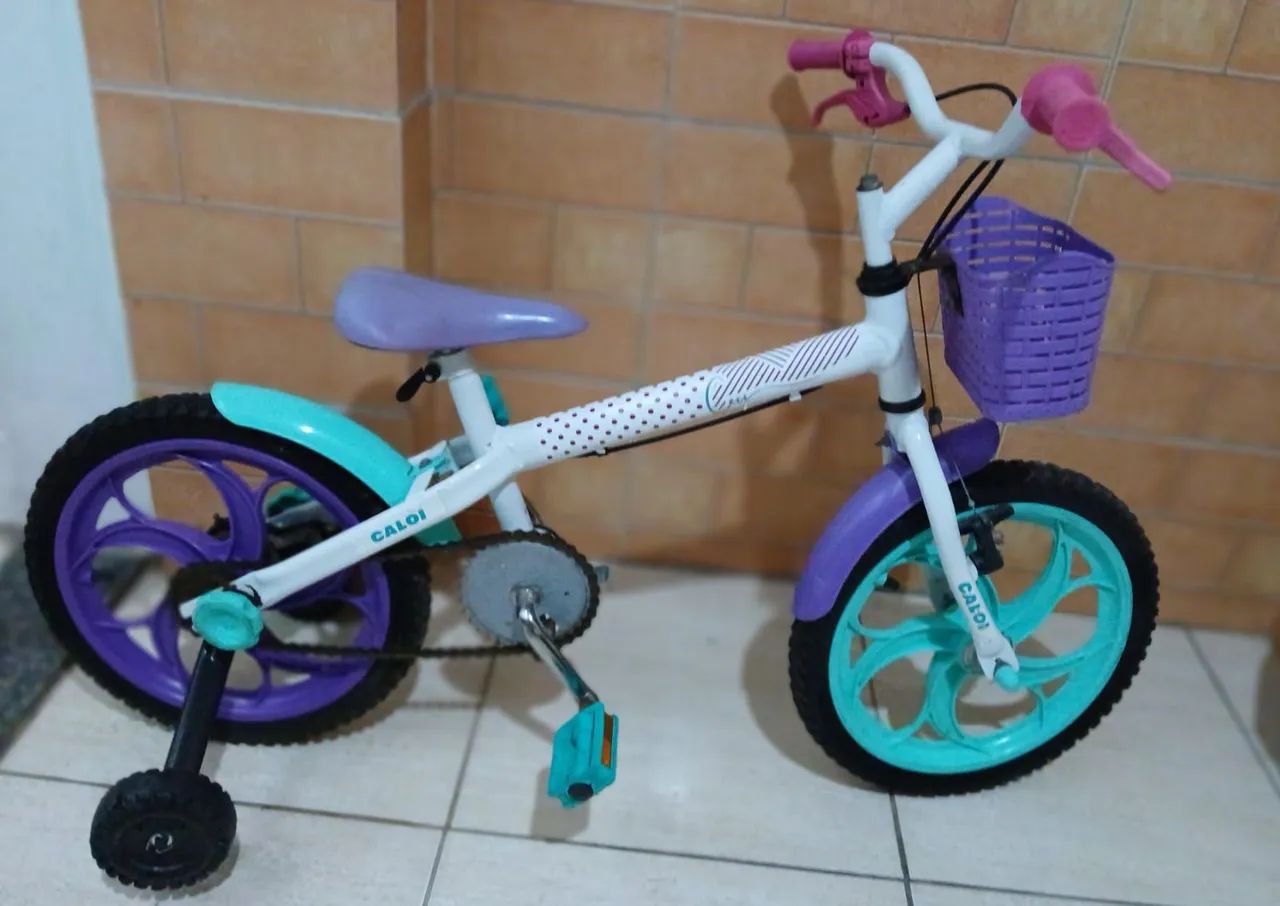 LINDA BICICLETA CALOI ARO 16 