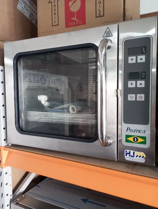 NZ. Forno MiniConv 4 assadeiras com vapor PRÁTICA