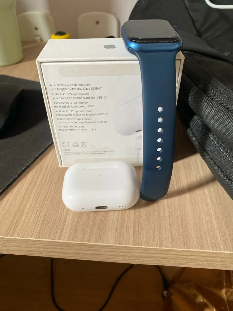 AirPods Pro (2ª geração) + apple 7 watch 45mm