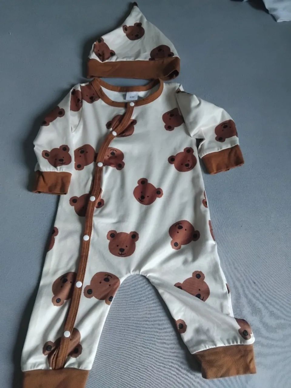 Macacão bebê menino 3 ao 6 meses