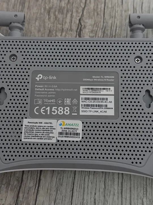 Roteador TP-Link TL-WR840N - Foto 2