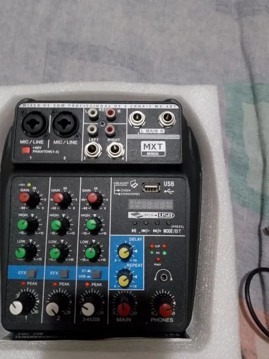 Mesa de Som 8 Canais - Mixagem Profissional - Foto 3