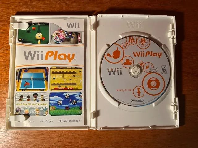 Jogo Wii Play ORIGINAL (Nintendo Wii) - EM ÓTIMO ESTADO COM ENCARTES E MANUAIS - Foto 2