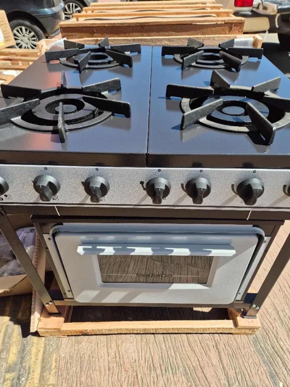 fogão industrial com forno Venancio  - Foto 4