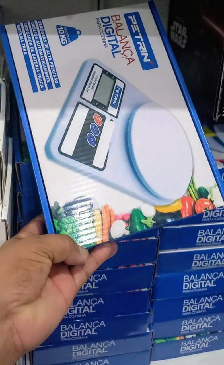 Balança Digital De Cozinha Pesa Até 10kg!