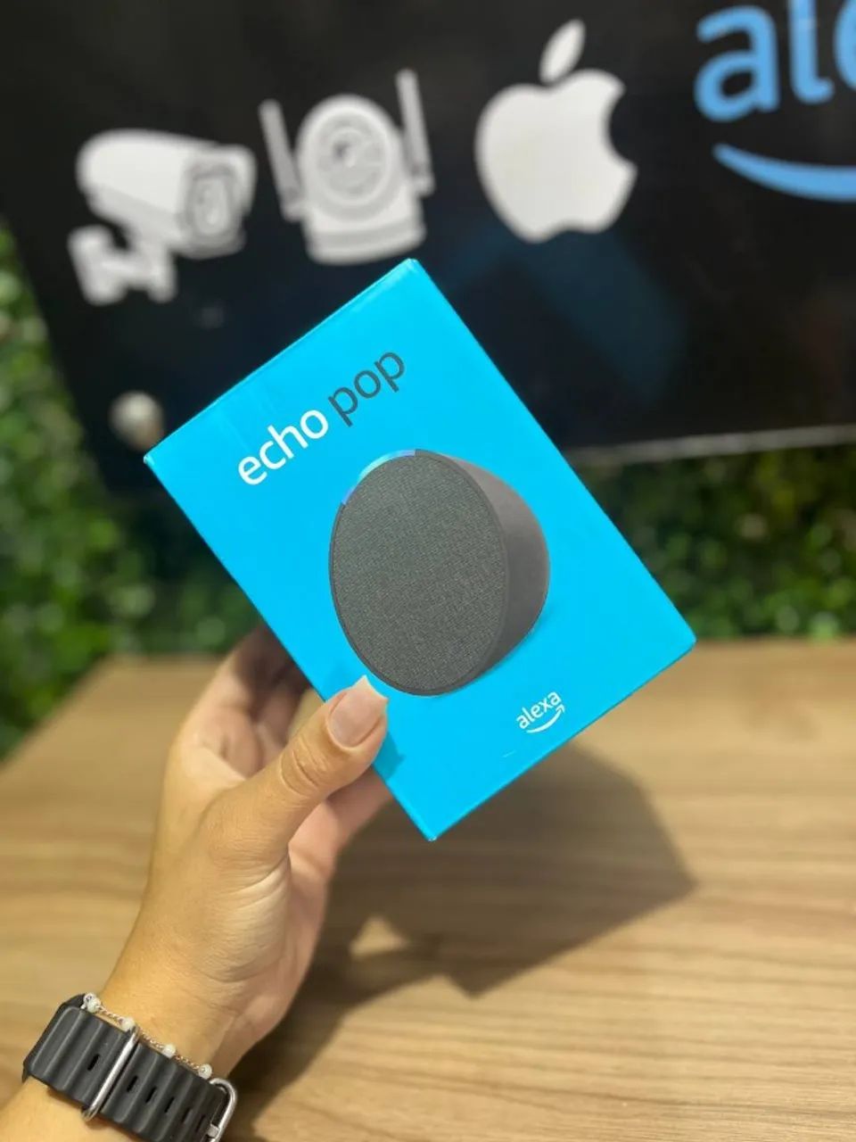 Echo Pop - Caixa de Som Inteligente com Alexa 